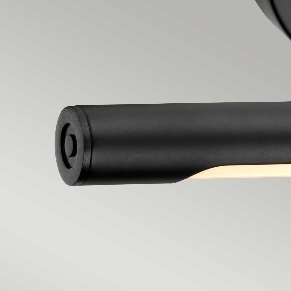 Gilded Nola Alton Medium LED světlo na obraz černé