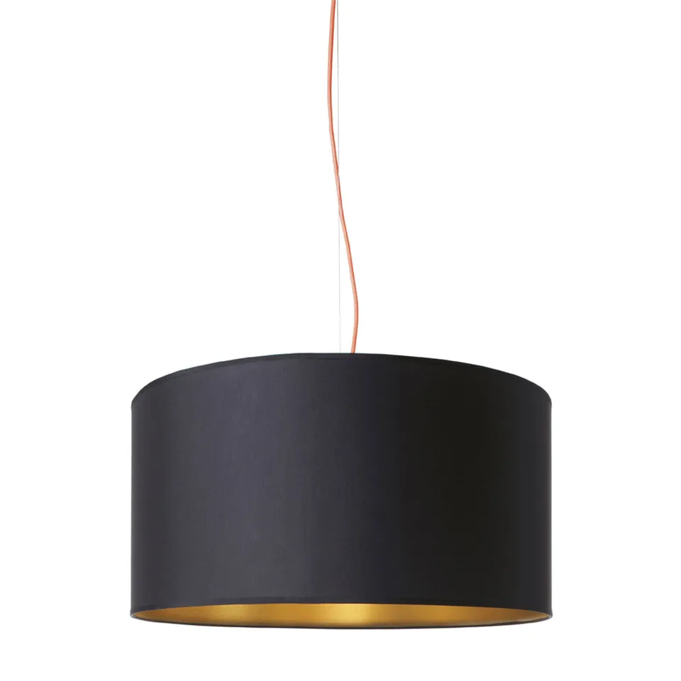DESIGN BY US Alexis závěsná lampa černá zlatá