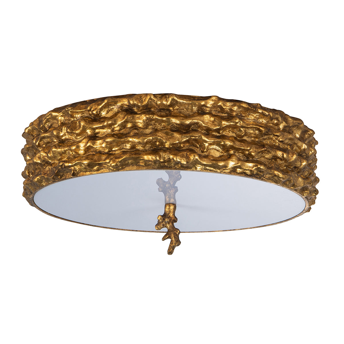Gilded Nola Trellis 16 stropní svítidlo sklo