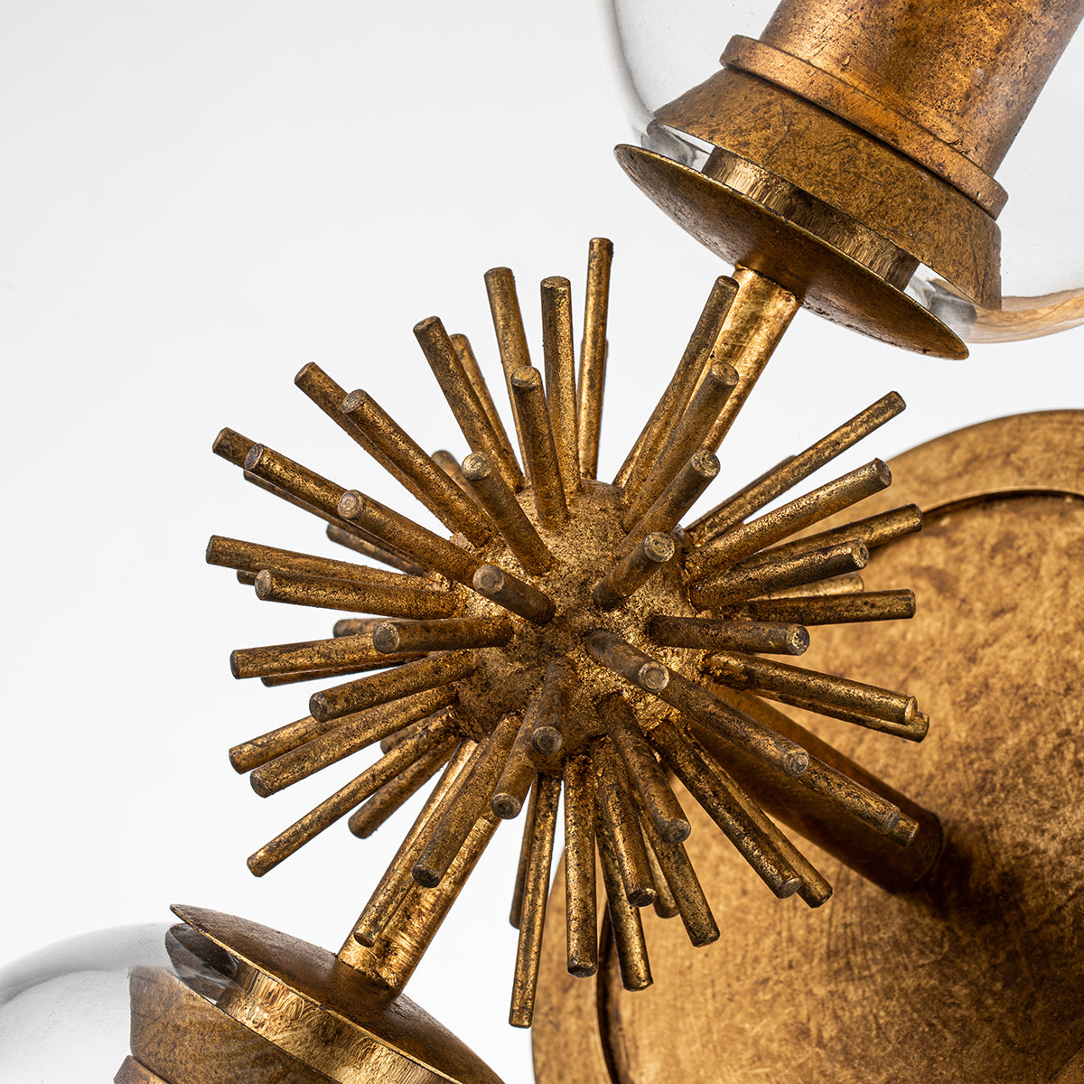 Gilded Nola Staring Sconce nástěnné svítidlo zlaté 2 světla