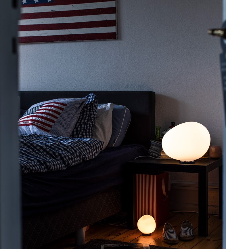 Foscarini Gregg stolní lampa foukané sklo