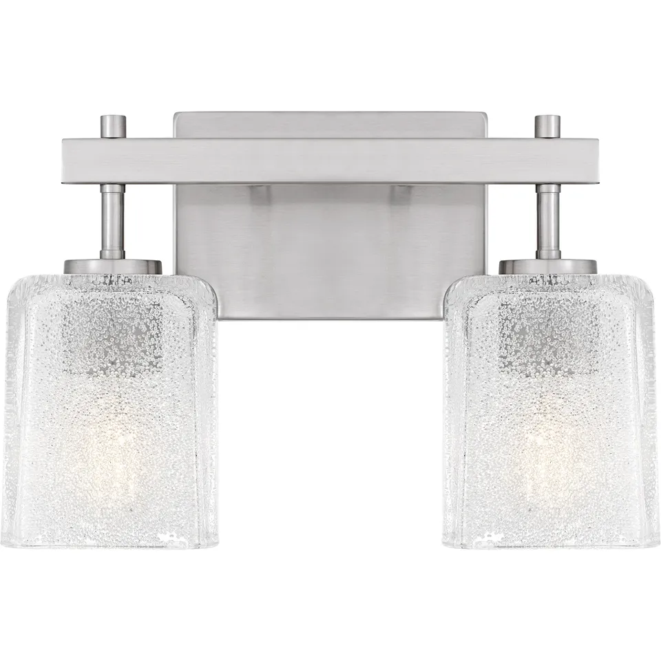 Quoizel Brenthouse Bath Light koupelnové 3světlo černé