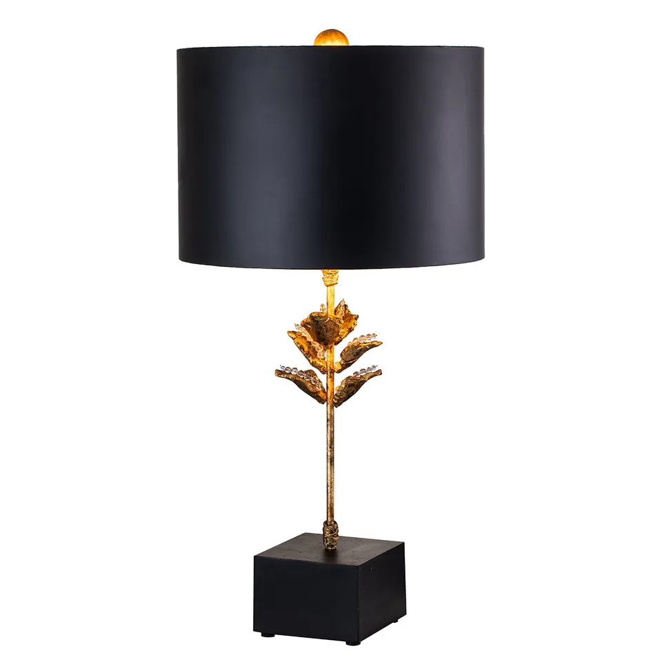 Gilded Nola Camilia stolní lampa do interiéru