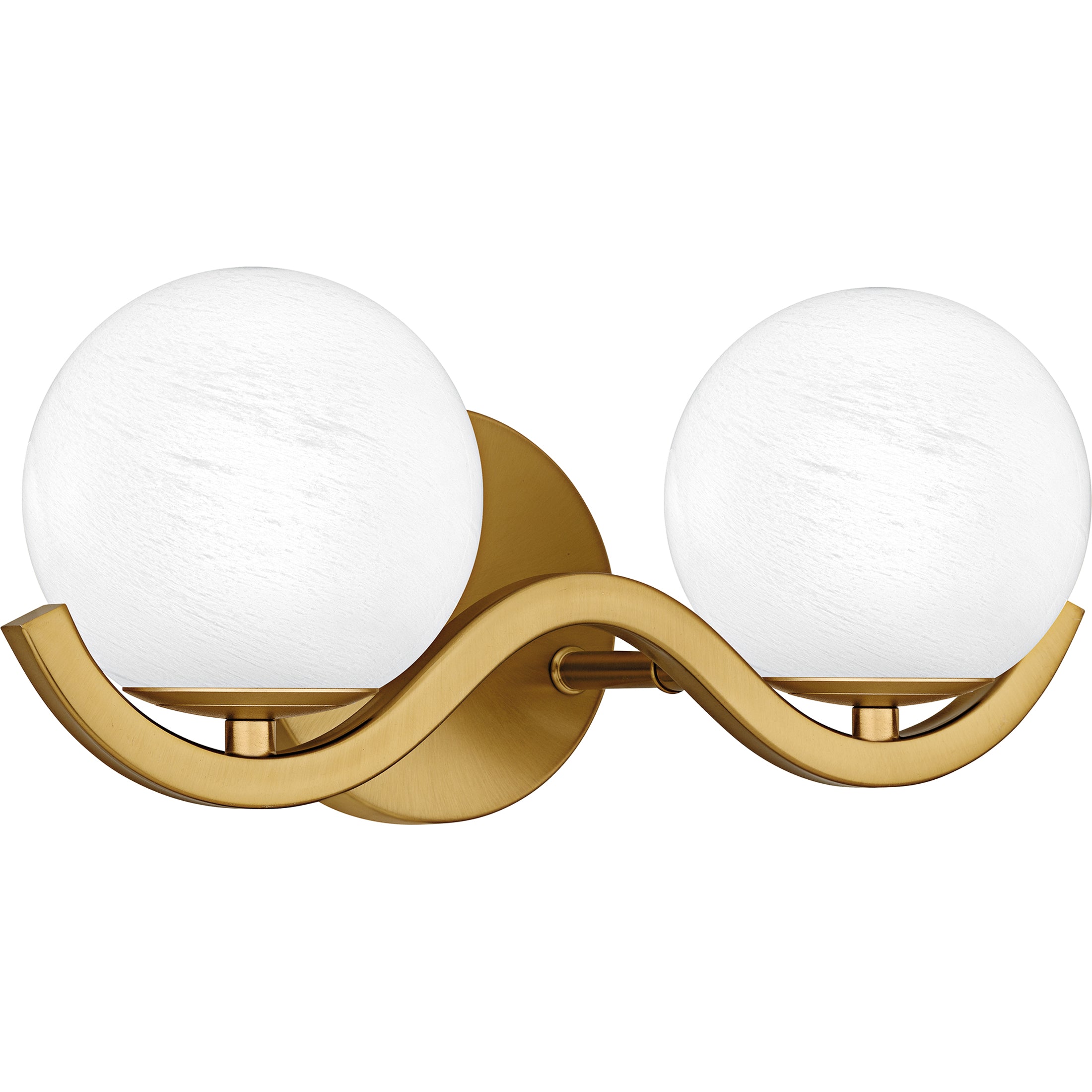 Quoizel Spherical Bath Light svítidlo mosaz 3 světla