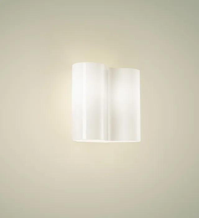 Foscarini Double nástěnná lampa foukané sklo