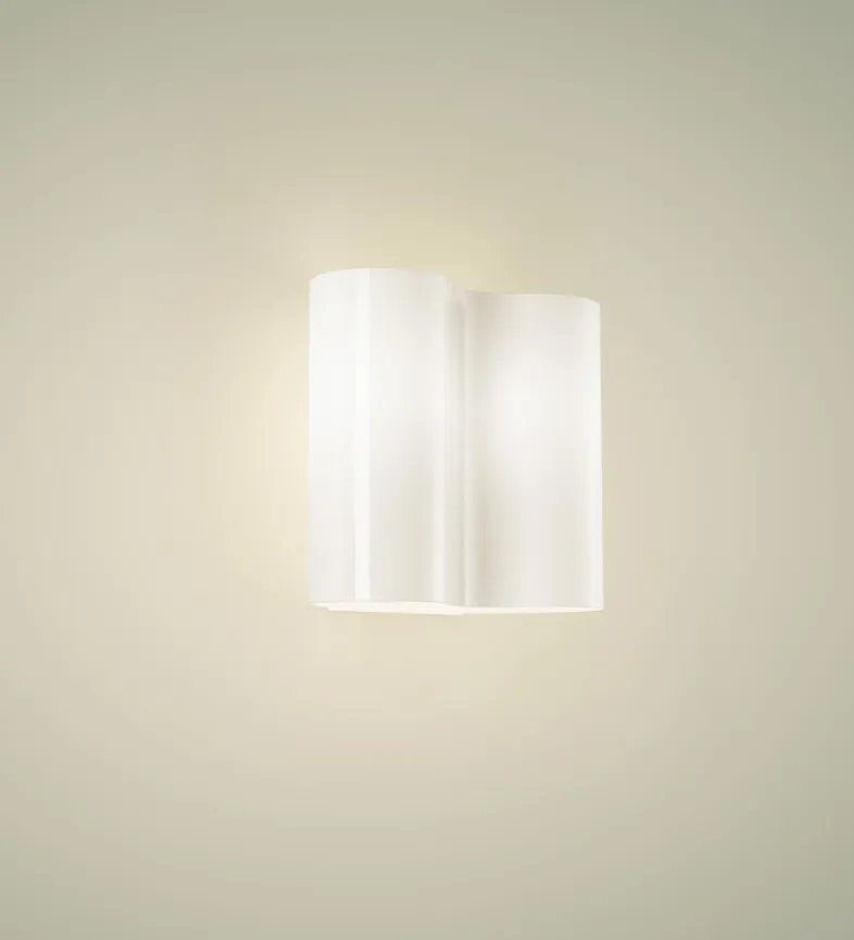 Foscarini Double nástěnná lampa foukané sklo