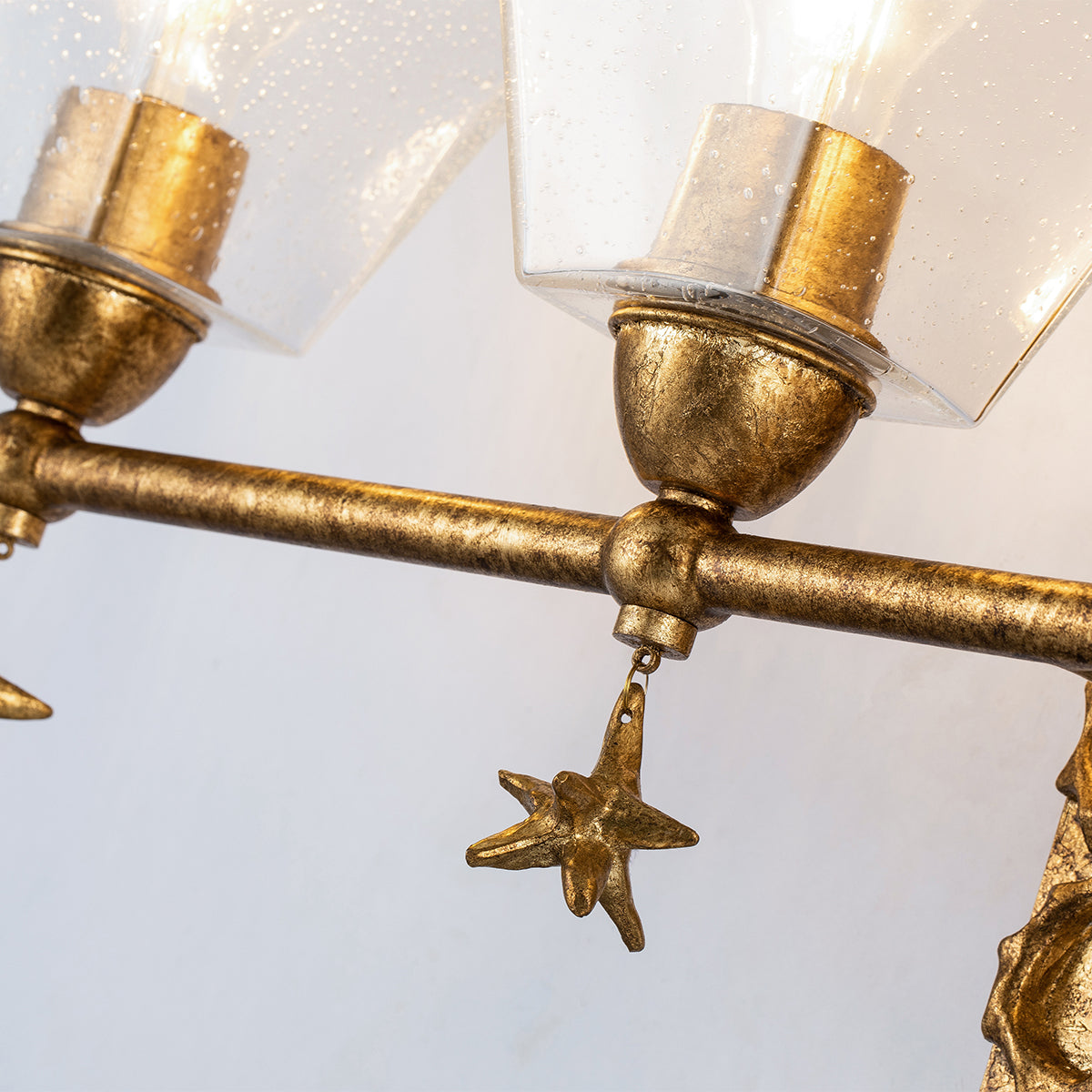 Gilded Nola Star 4 koupelnové svítidlo zlaté
