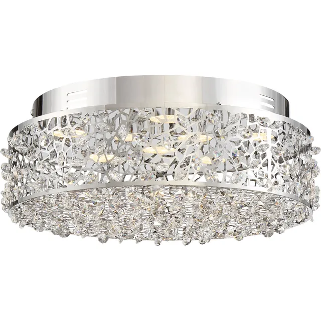 Quoizel Starlet stropní svítidlo polished chrome LED krystal