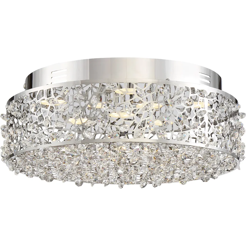 Quoizel Starlet stropní svítidlo polished chrome LED krystal