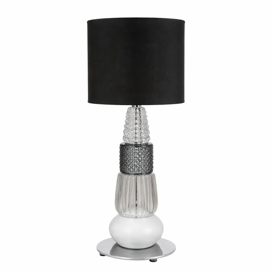DESIGN BY US Mini Vintage stolní lampa skleněná