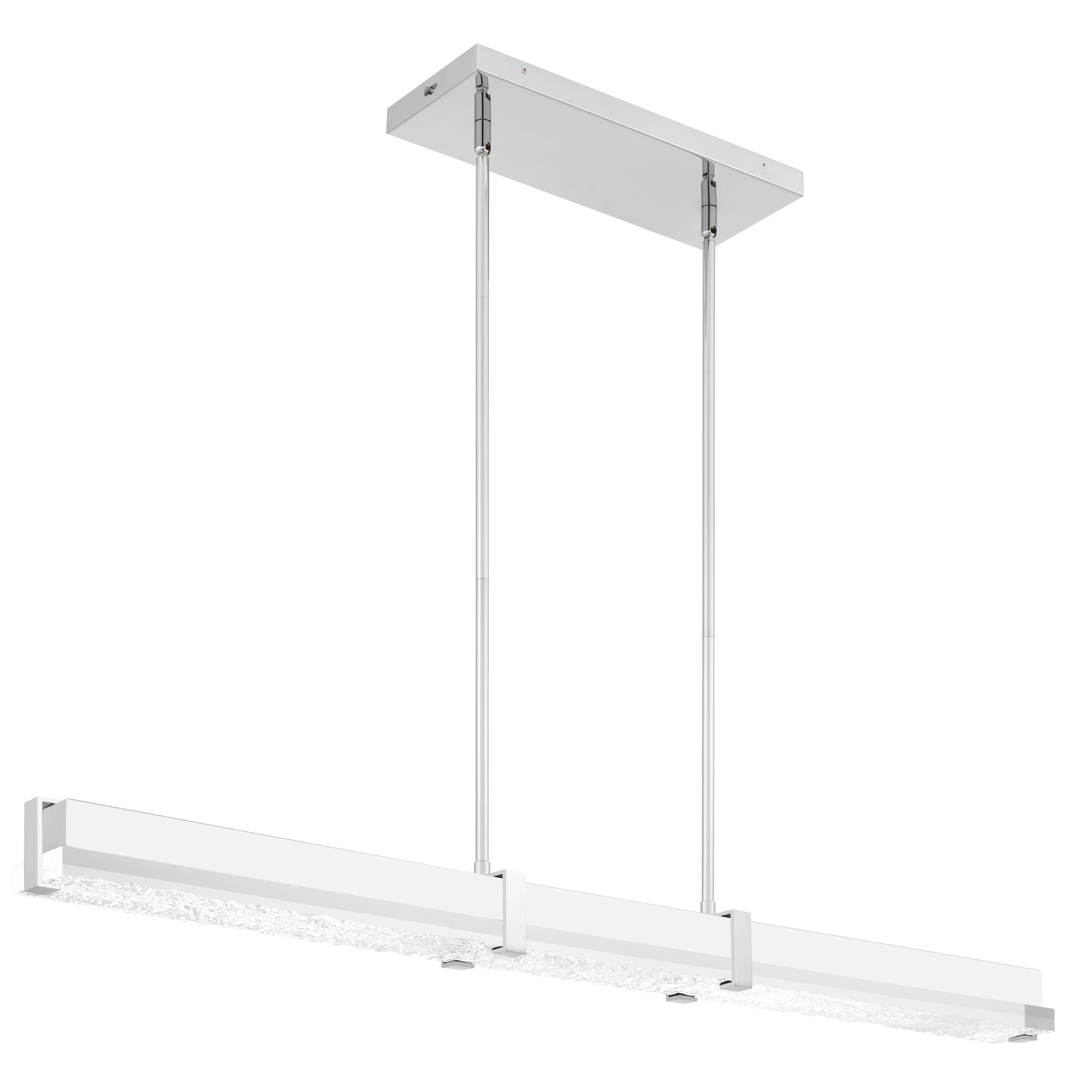 Quoizel Theodore Island Light lustr černý lineární LED