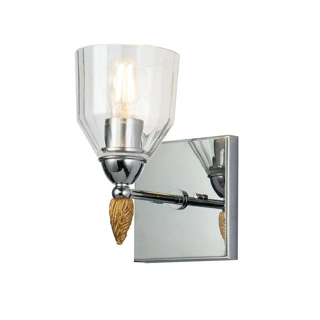 Gilded Nola Felice 1 Light koupelnové svítídlo bronz