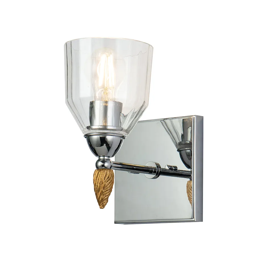 Gilded Nola Felice 1 Light koupelnové svítídlo bronz