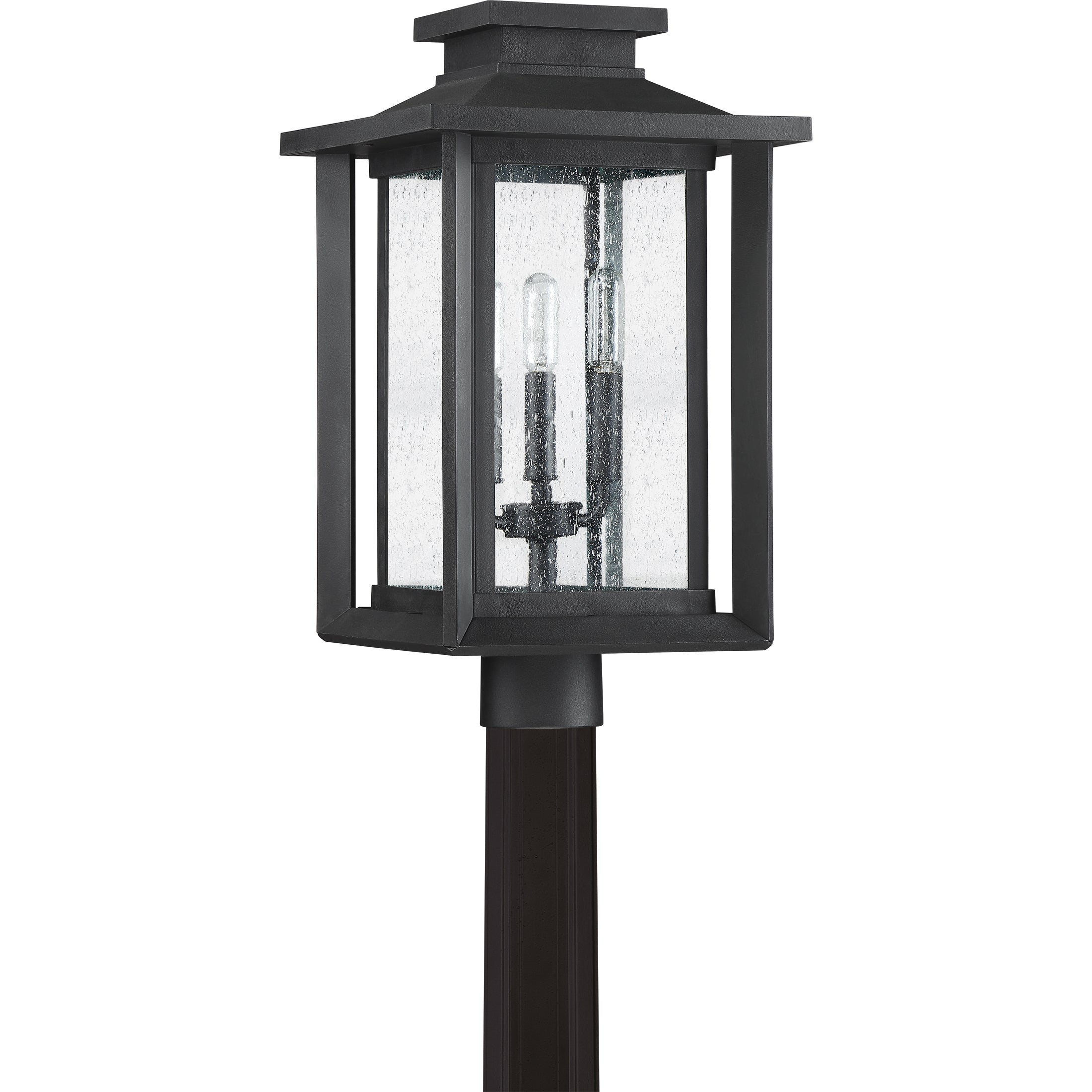 Quoizel Wakefield Post Light svítidlo Earth Black
