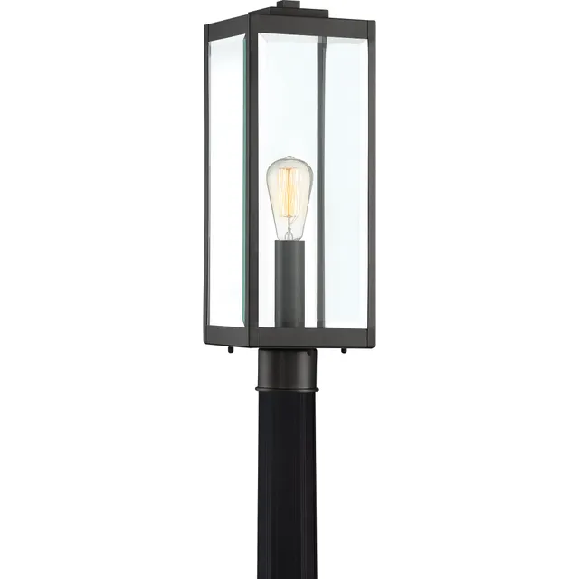 Quoizel Westover Steel Post Light sloupkové svítidlo 52 cm
