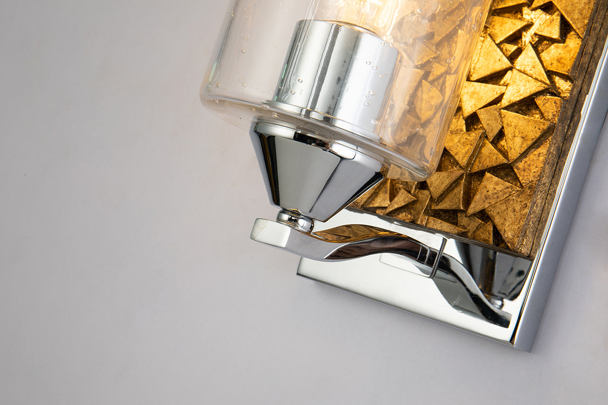Gilded Nola Bocage 1 Light koupelnové svítidlo chrom