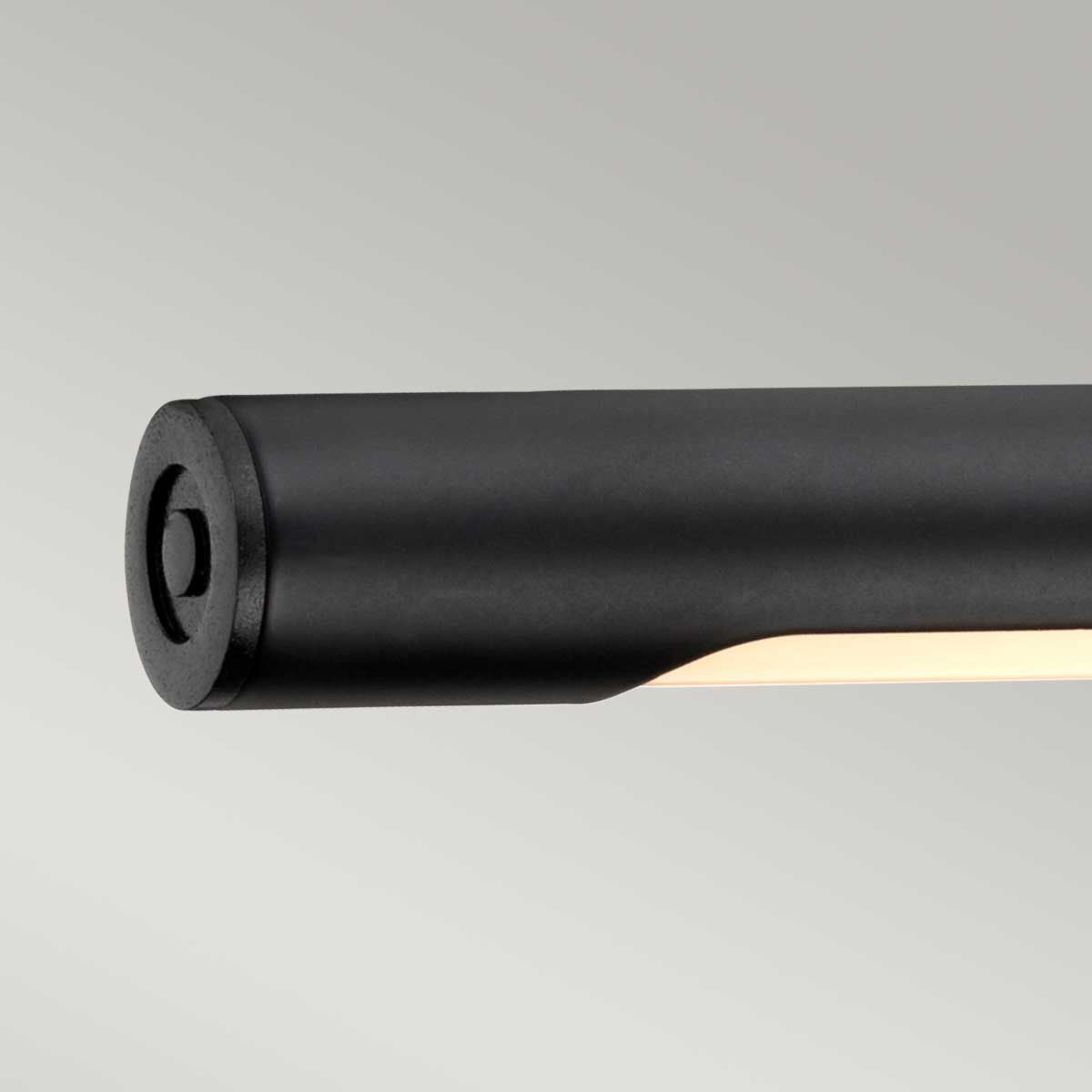 Gilded Nola Alton Large LED obrazové světlo černé