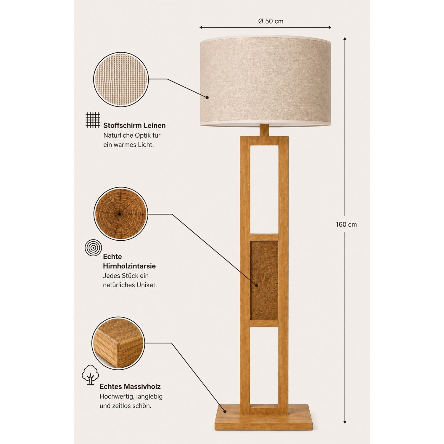 Elobra Havana Cube stojací lampa kostka