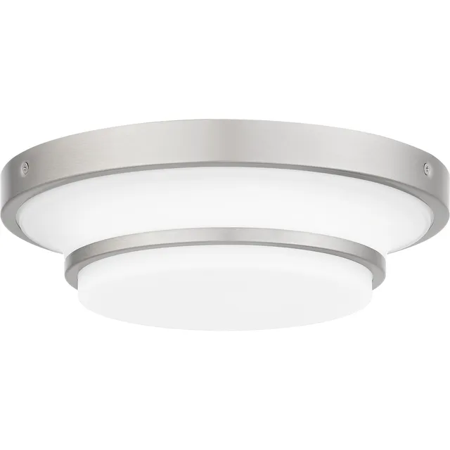 Quoizel Cromwell LED stropní svítidlo 11" kartáčovaný nikl