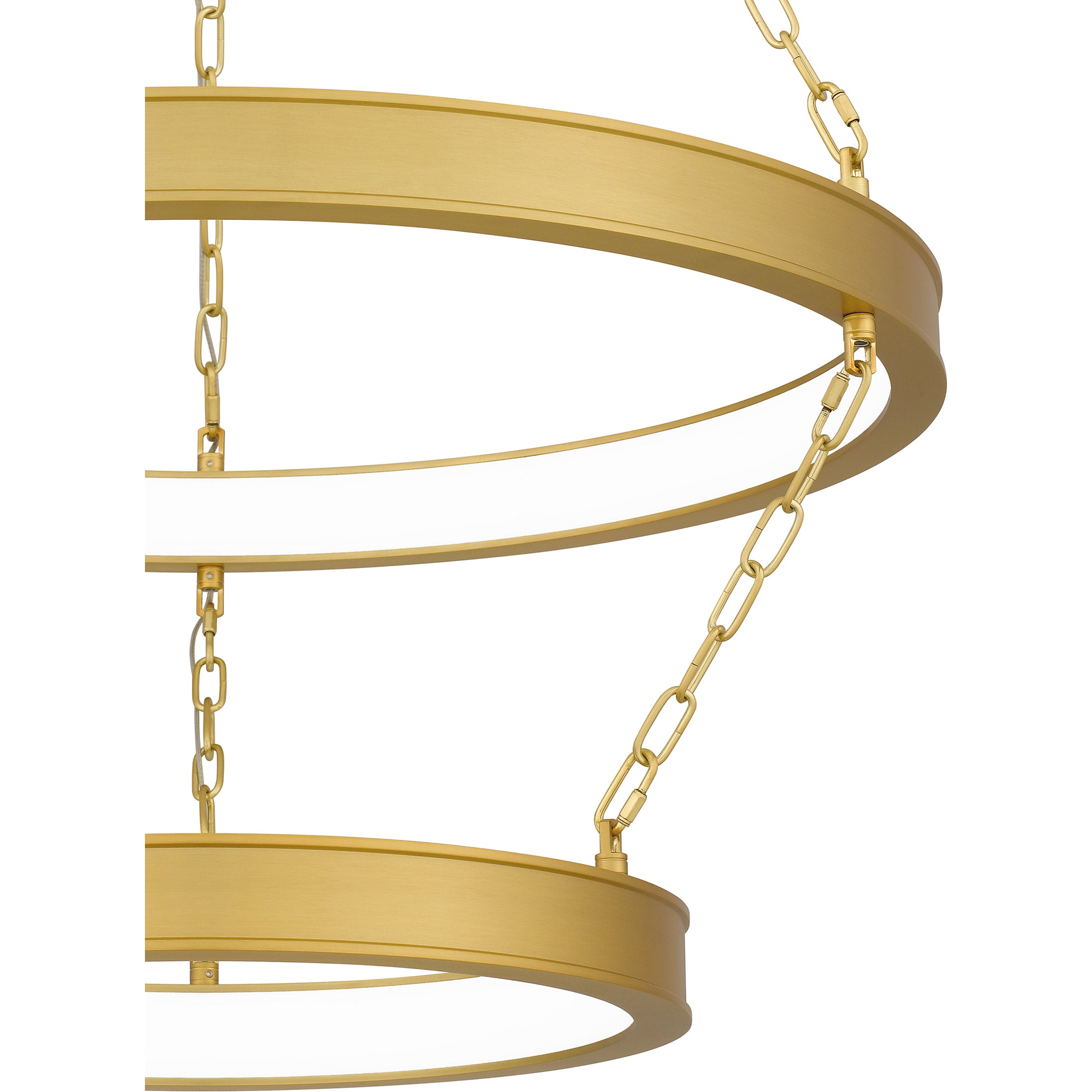 Quoizel Ozara závěsné svítidlo Antique Brass LED