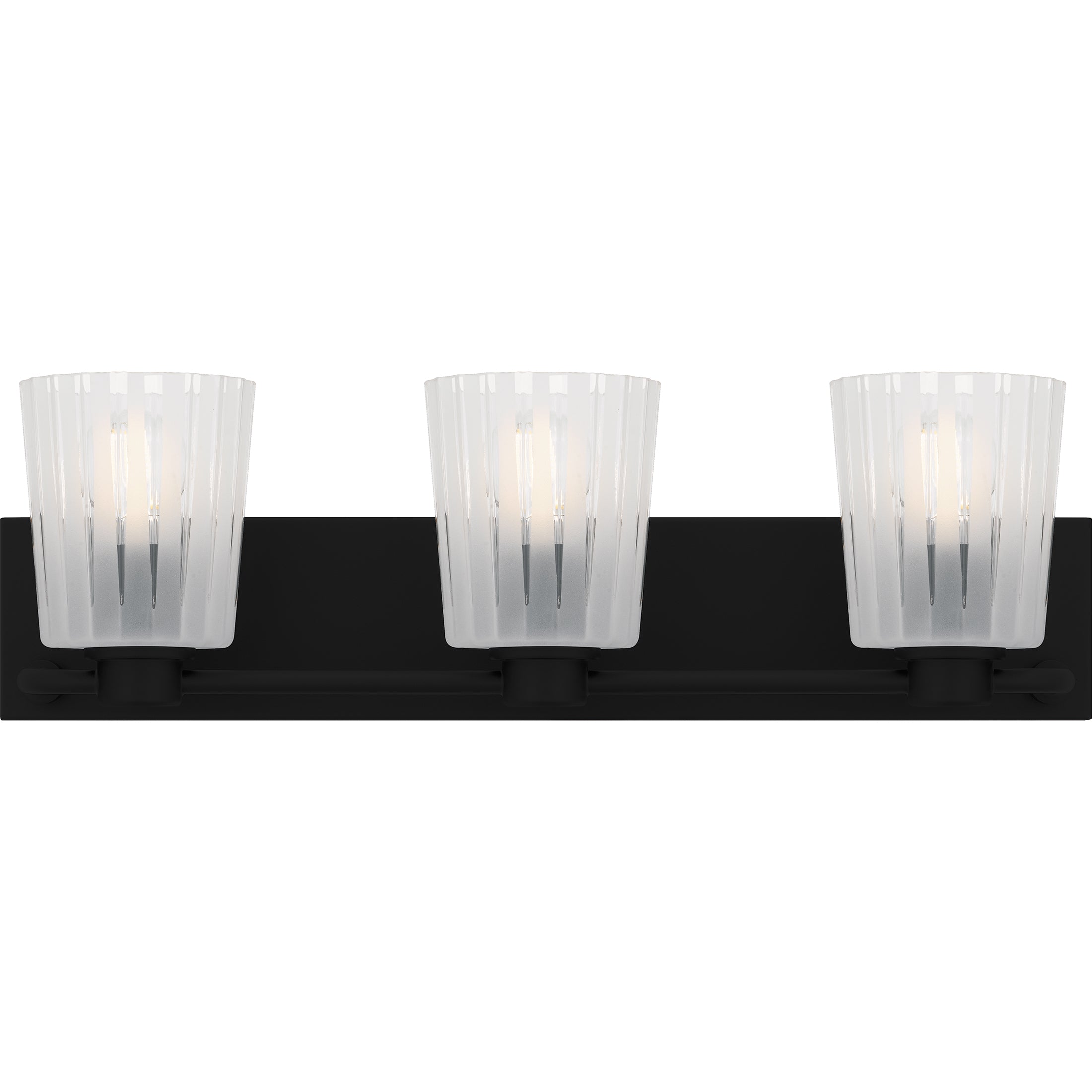 Quoizel Gray Bath Light koupelnové svítidlo 2 světla černé