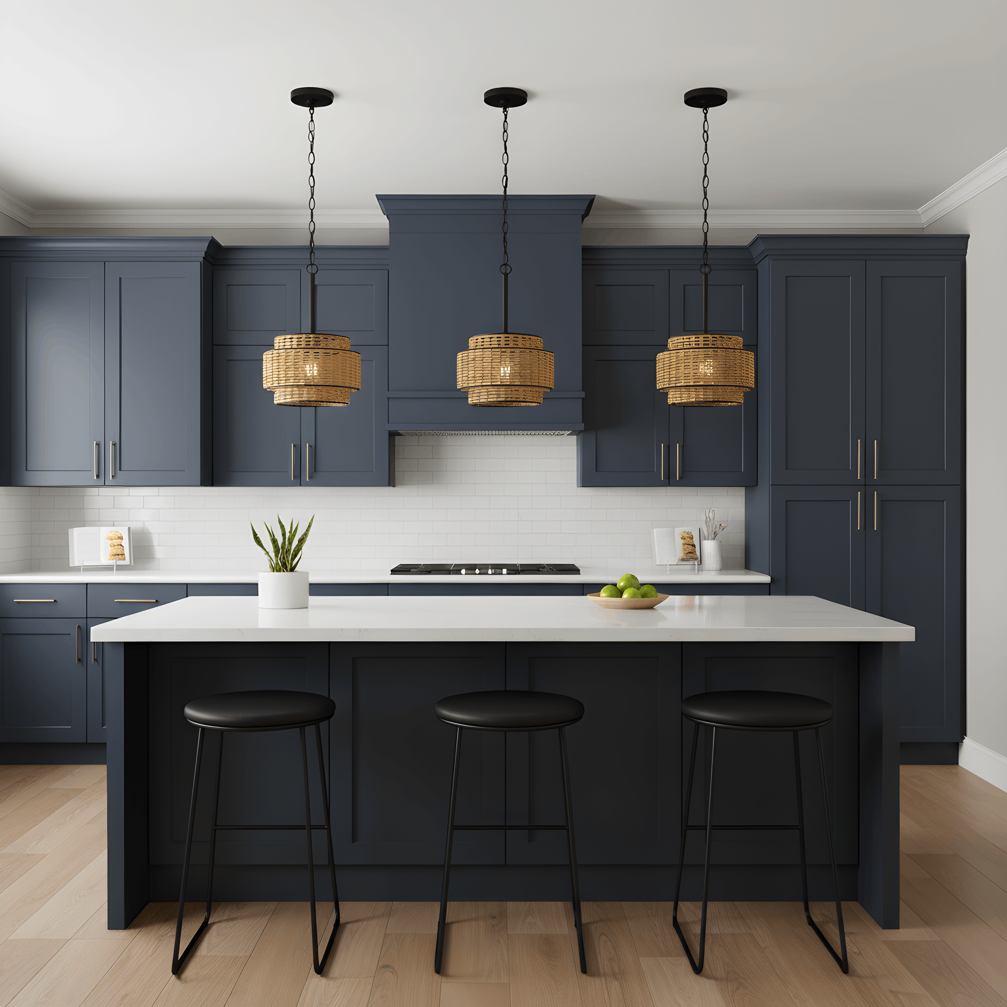 Quoizel Teton Mini Pendant svítídlo 25cm černé
