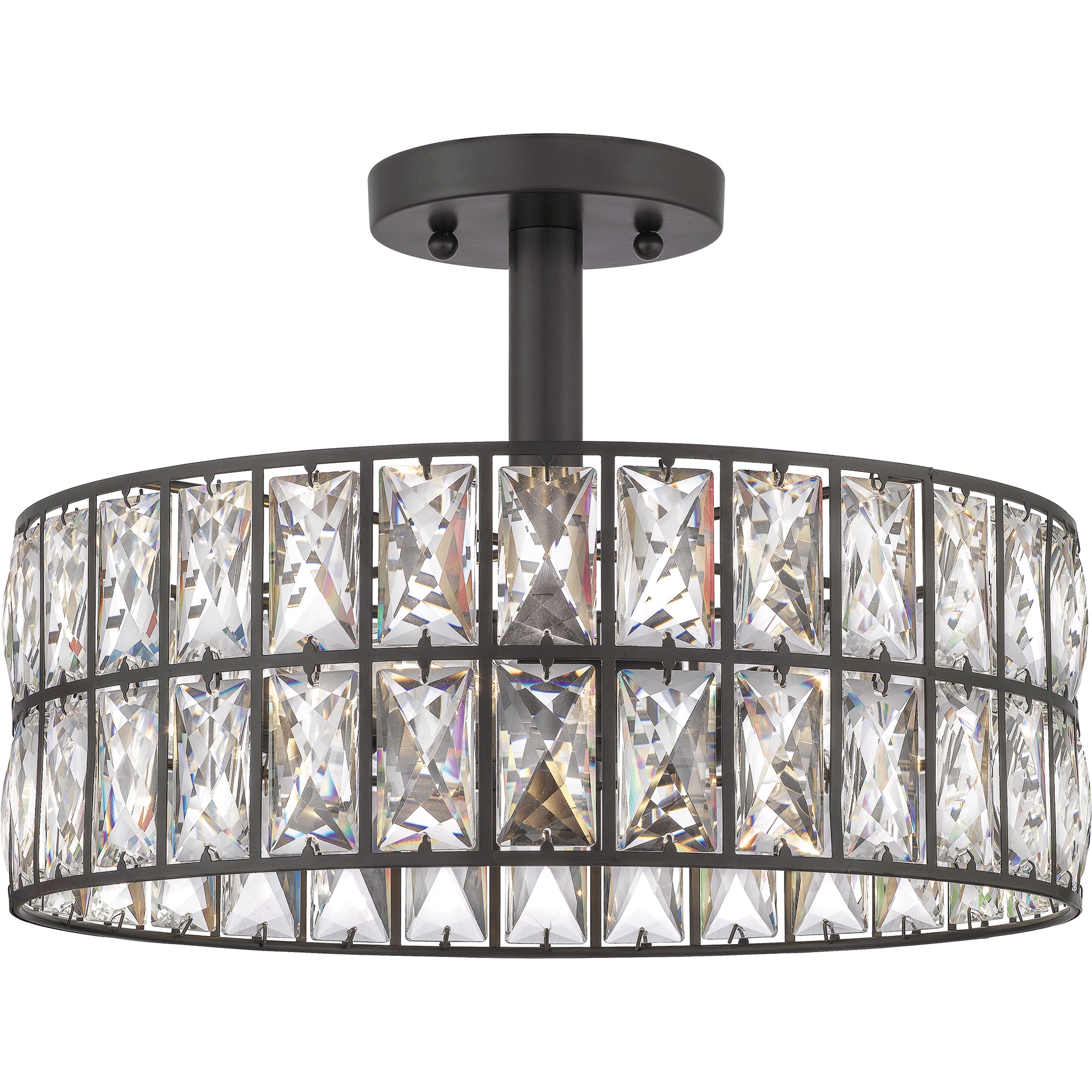 Quoizel Coffman Semi-Flush stropní svítidlo western bronze