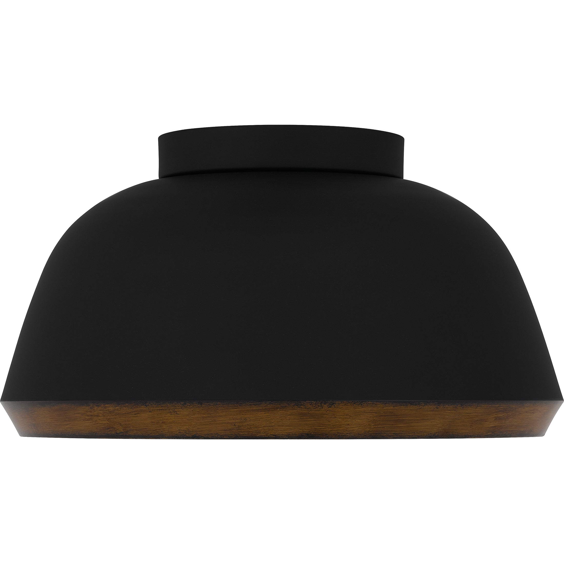 Quoizel Tamara Flush Mount stropní svítídlo black kovové