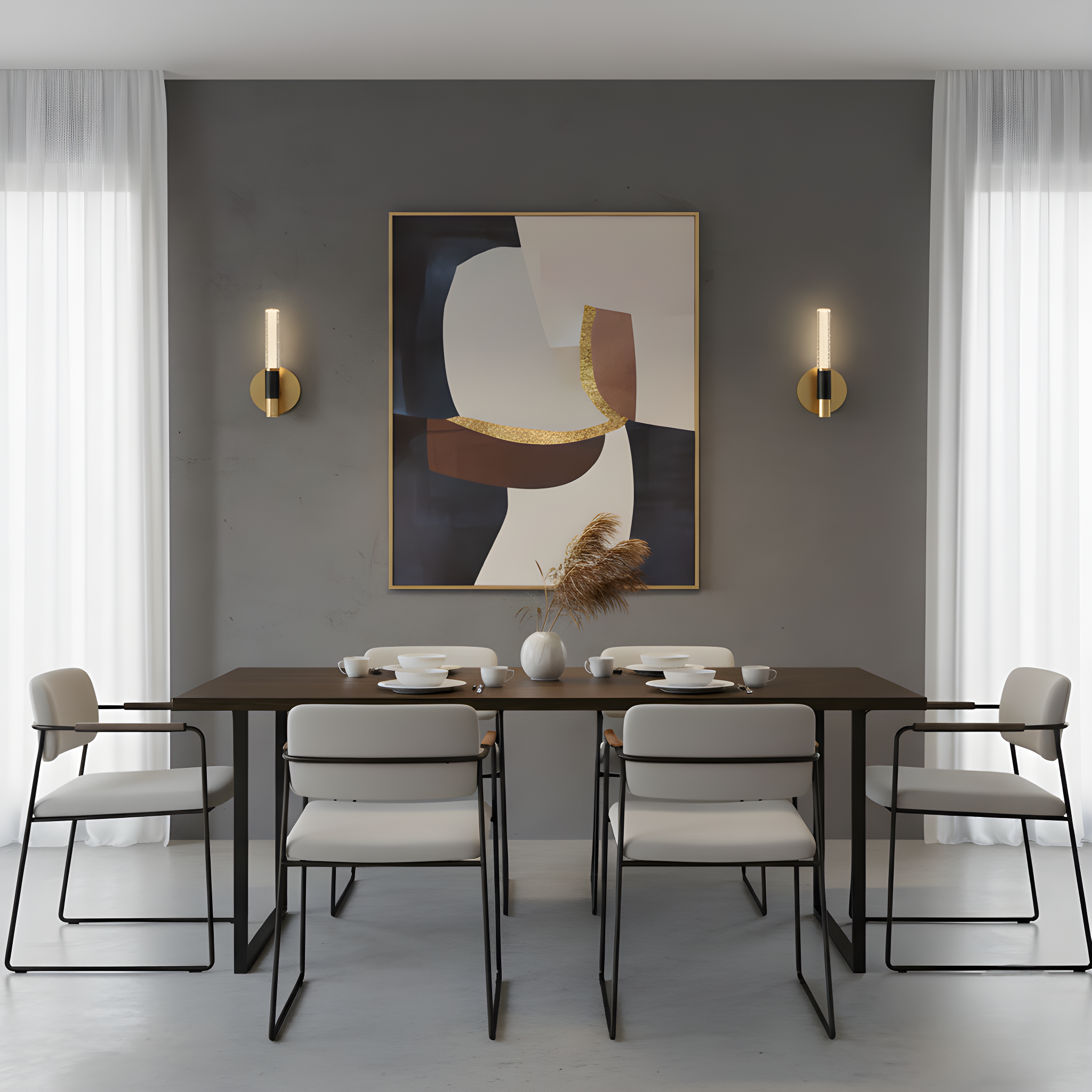 Quoizel Davies Wall Sconce nástěnné svítidlo broušená zlatá LED