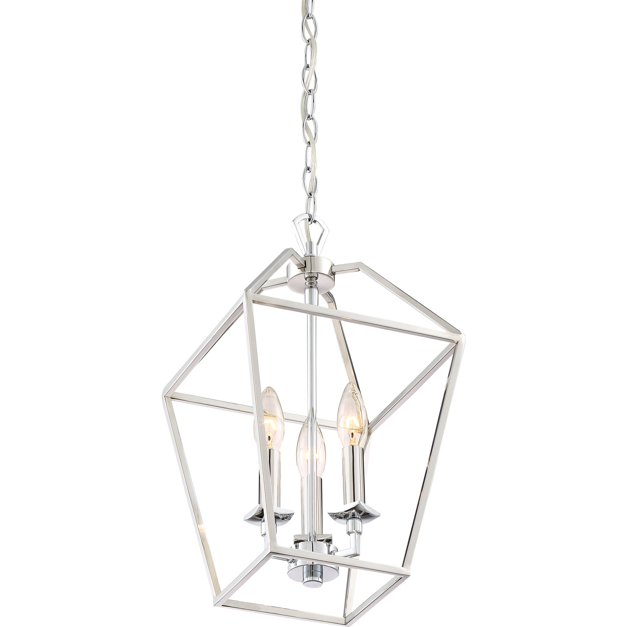 Quoizel Aviary závěsné svítidlo nikl mini