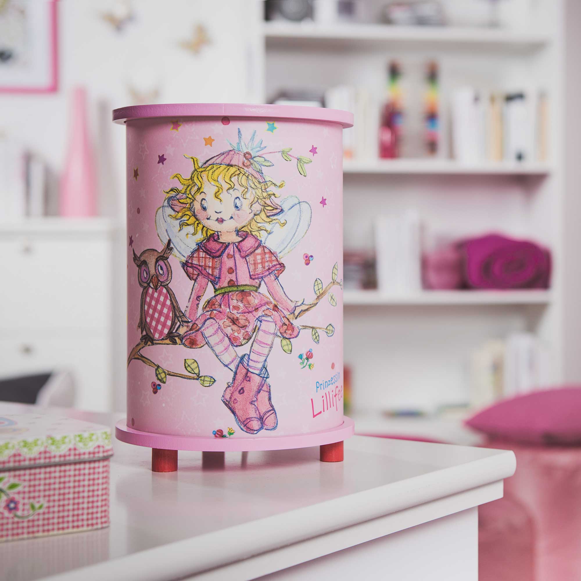 Elobra Lillifee Sova 25-15 stolní lampa