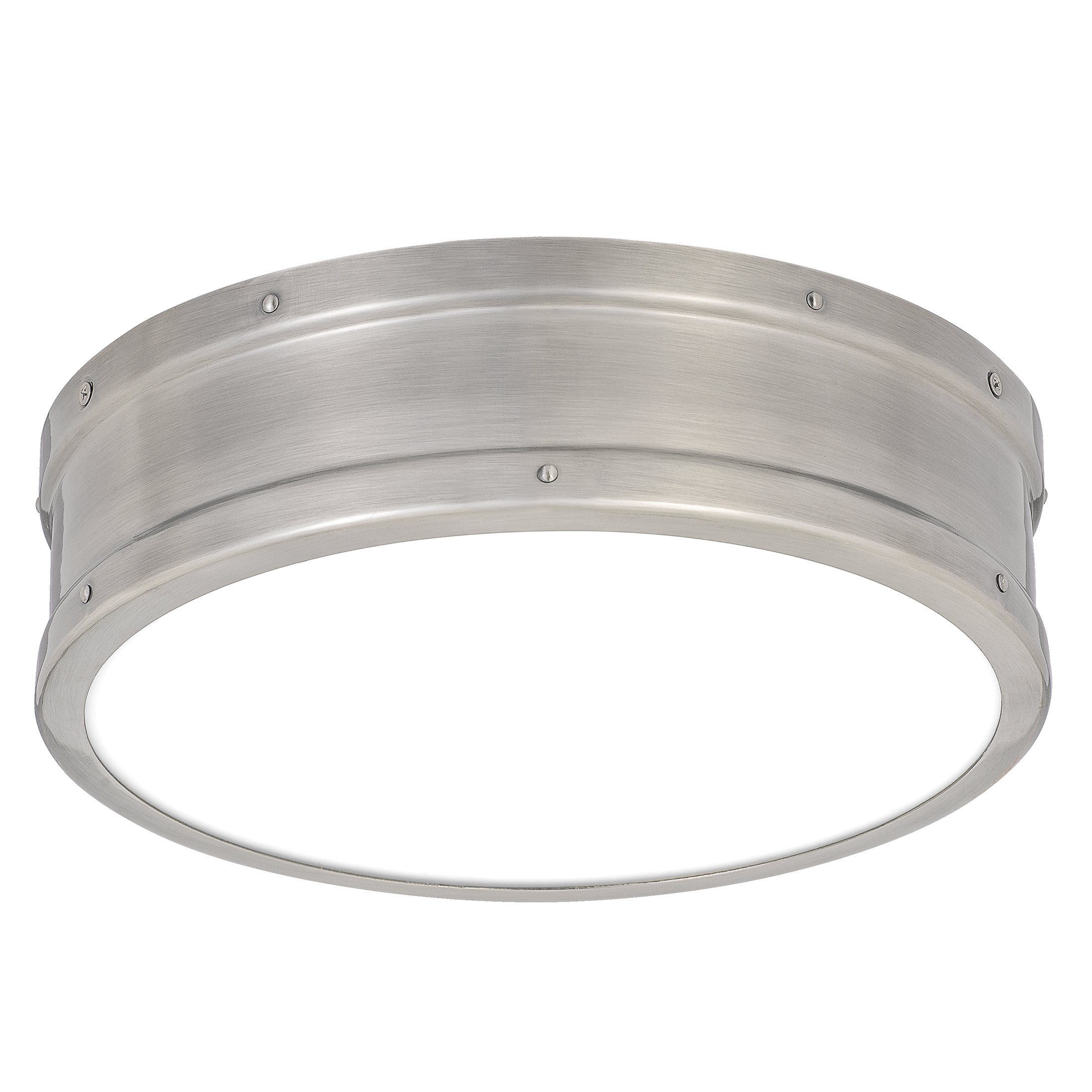 Quoizel Ahoy Flush Mount stropní svítidlo matná černá LED