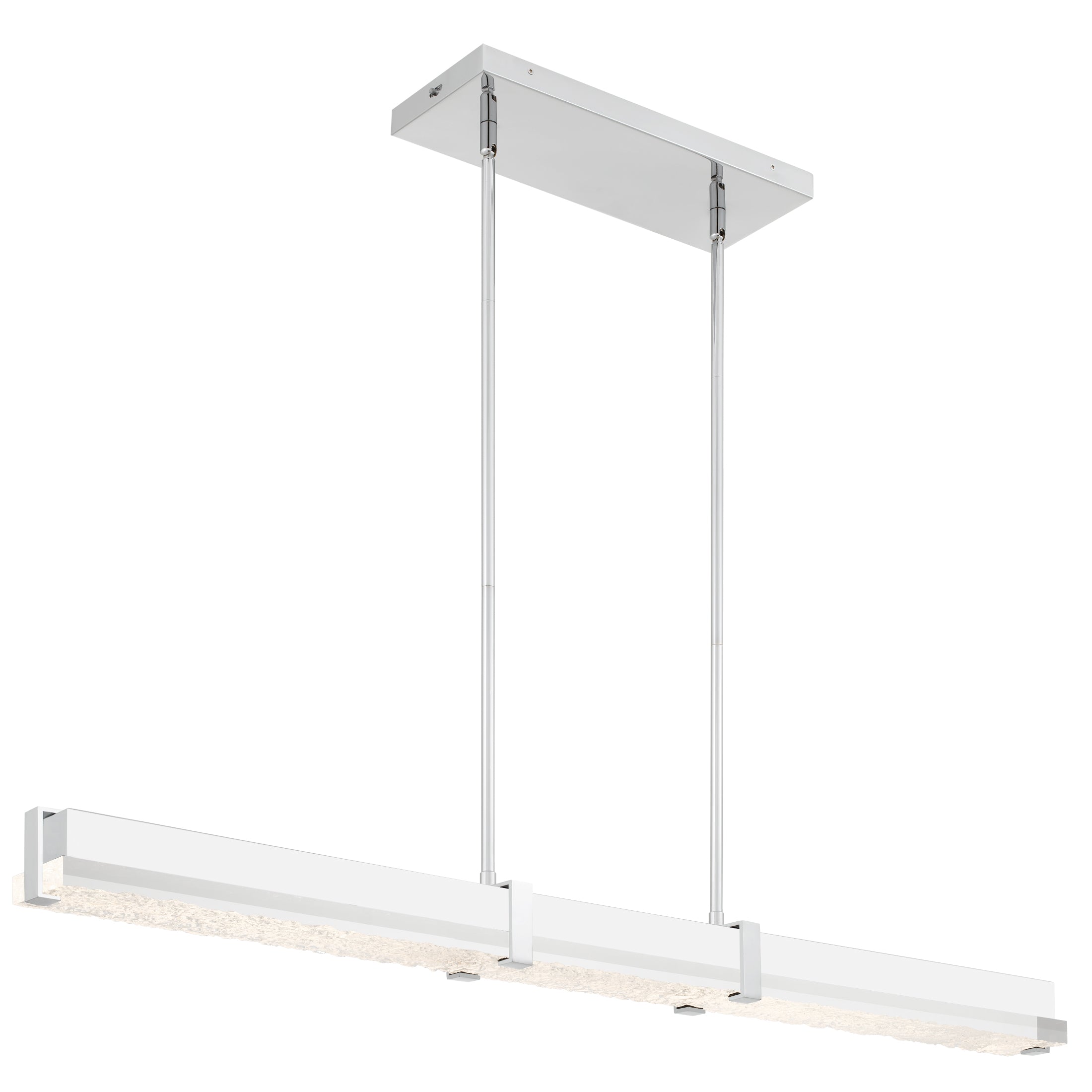 Quoizel Theodore Island Light lustr černý lineární LED