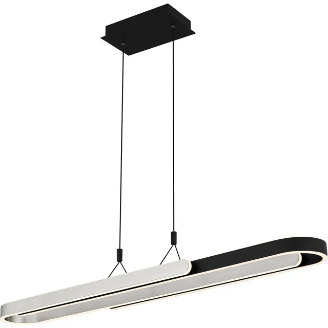 Quoizel Mira Island Light LED lustr matte black lineární