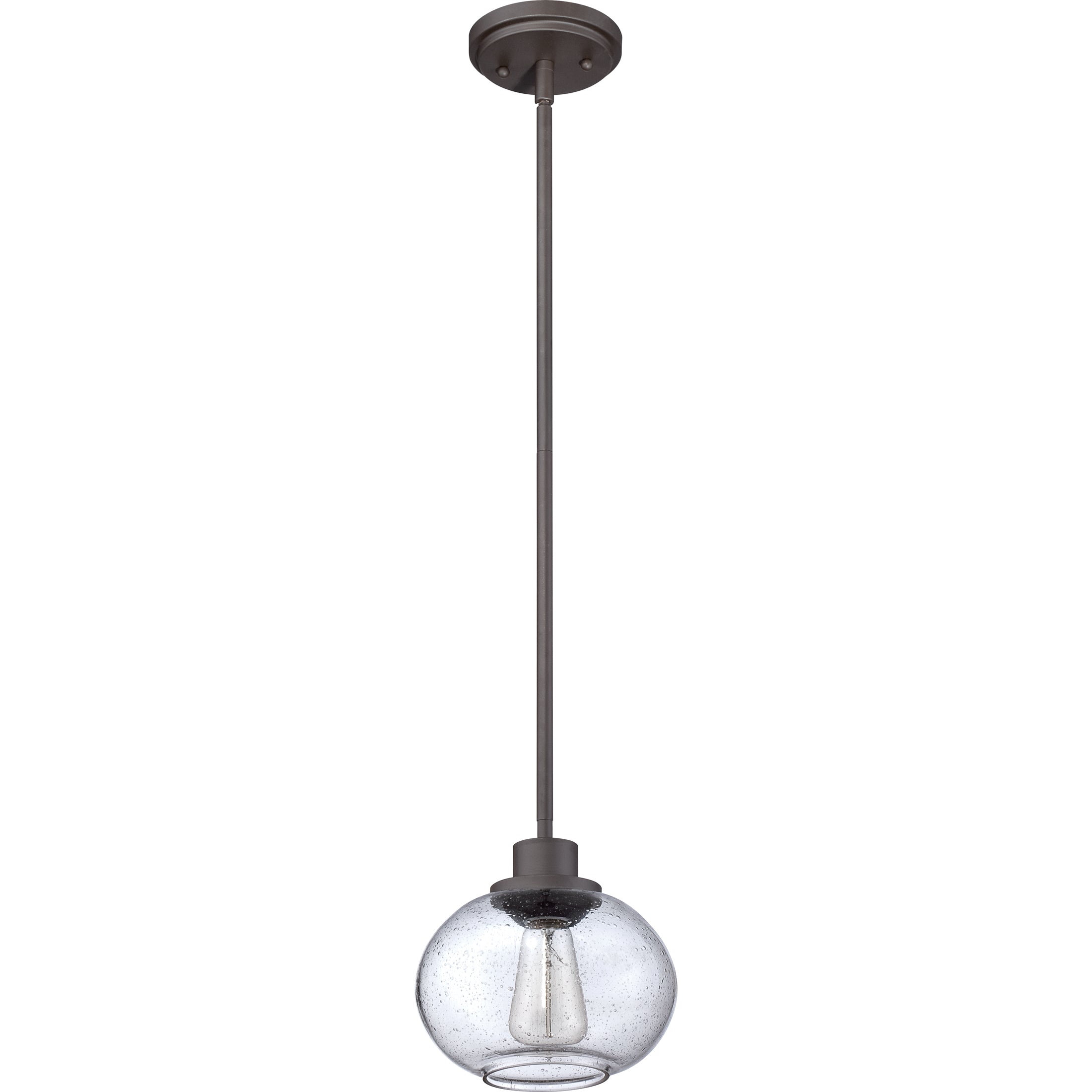 Quoizel Trilogy Mini Pendant závěsné svítídlo old bronze 8"
