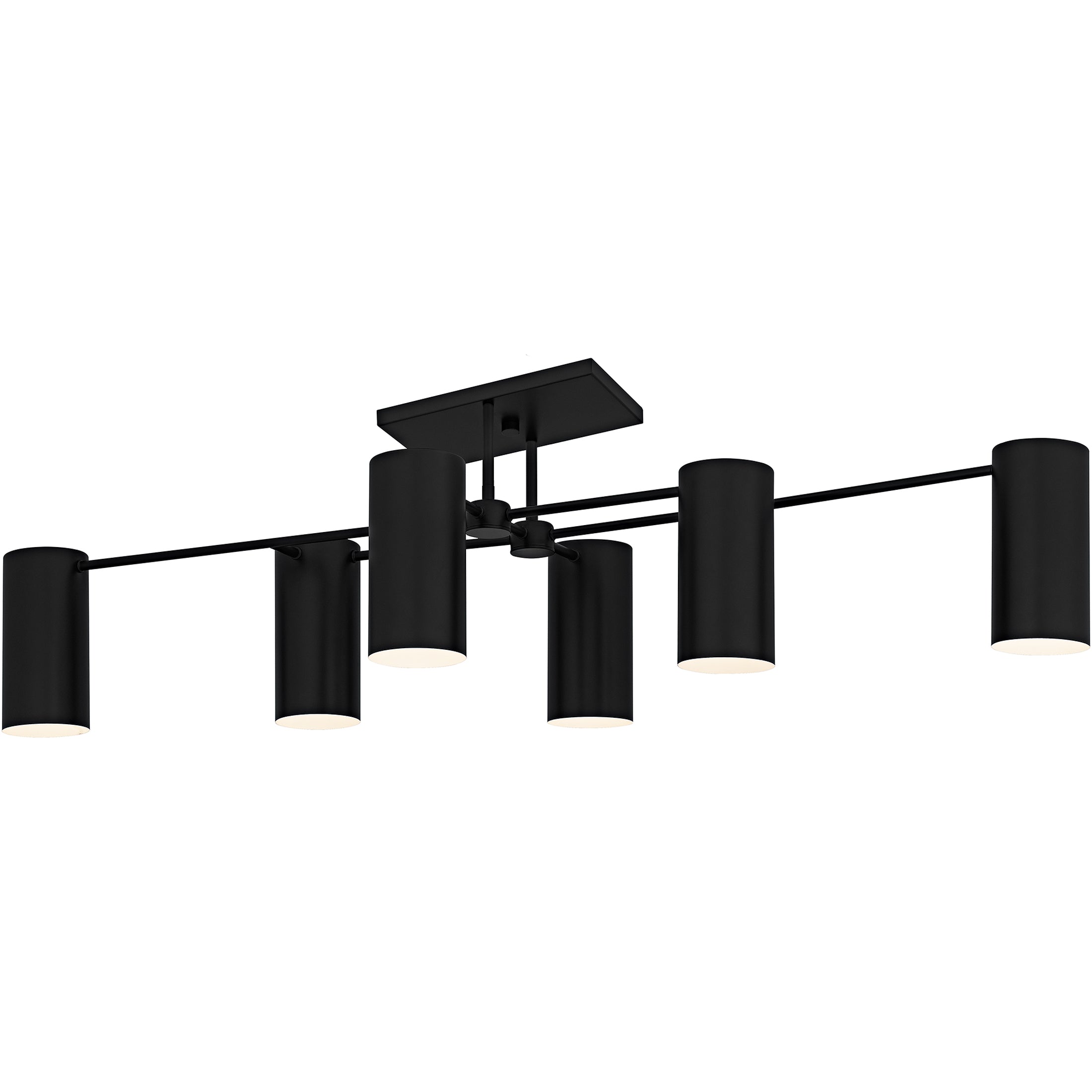 Quoizel Foreland stropní svítidlo Matte Black kovové