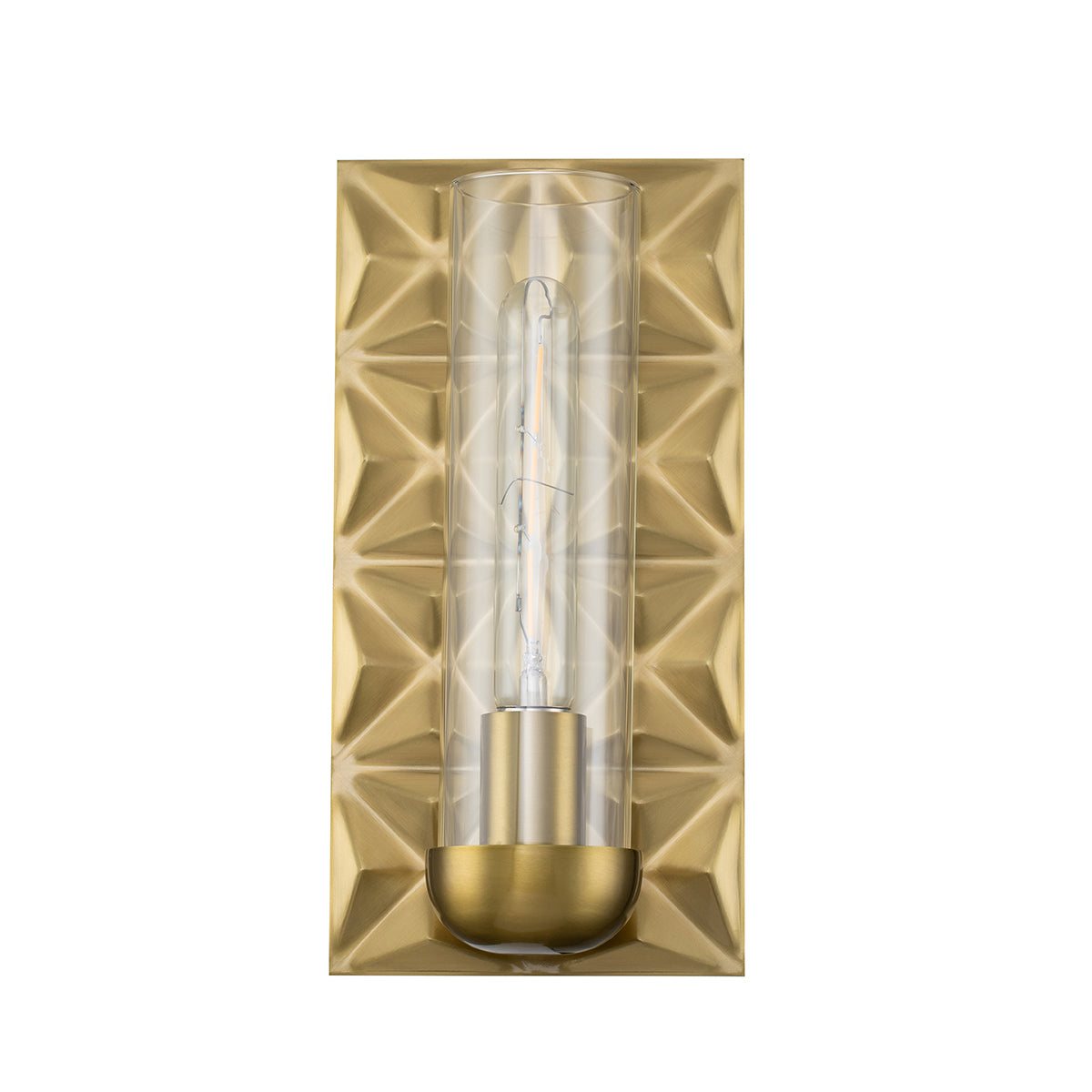 Gilded Nola Alpha 1 Light nástěnné svítidlo mosaz