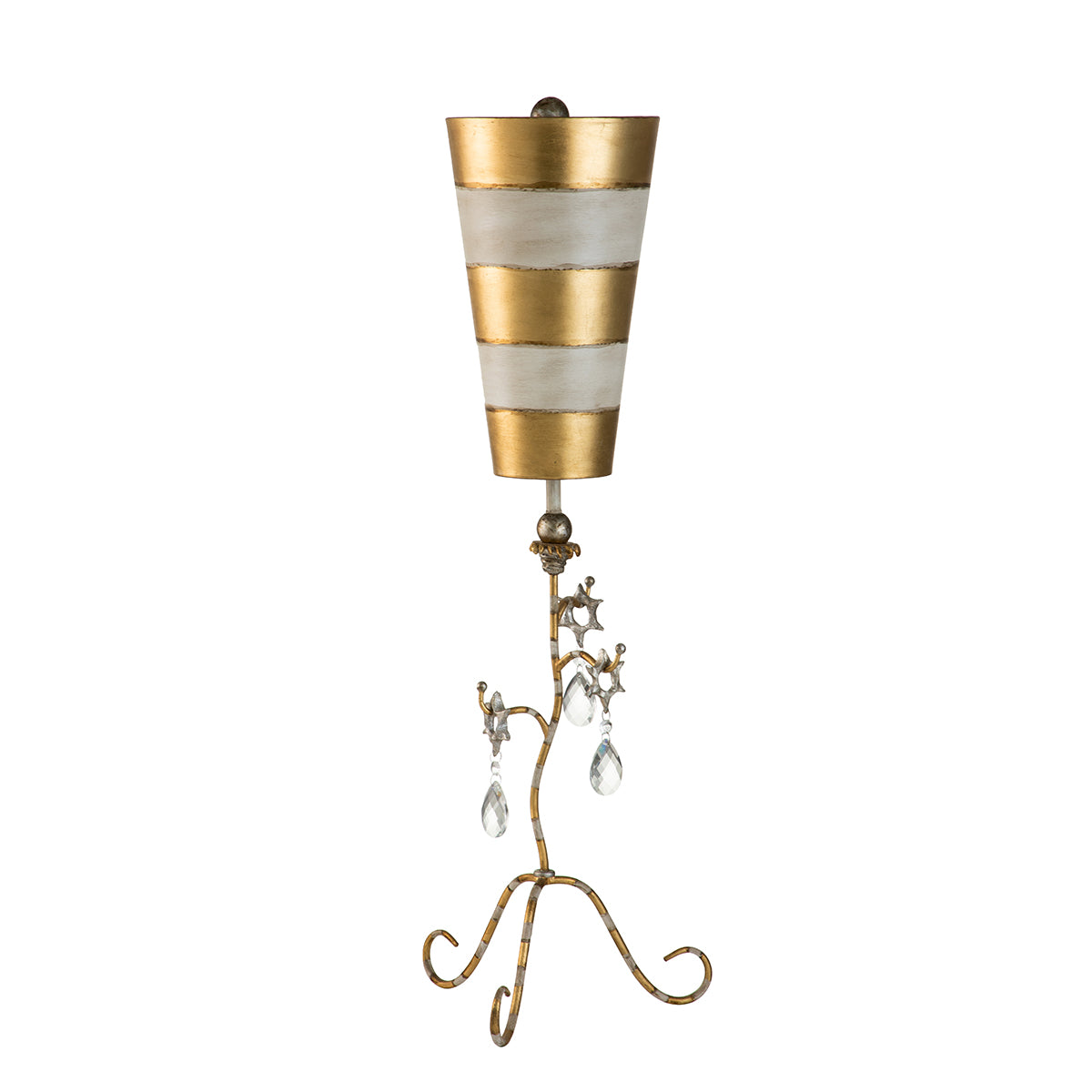 Gilded Nola Tivoli stolní lampa zlatá designová