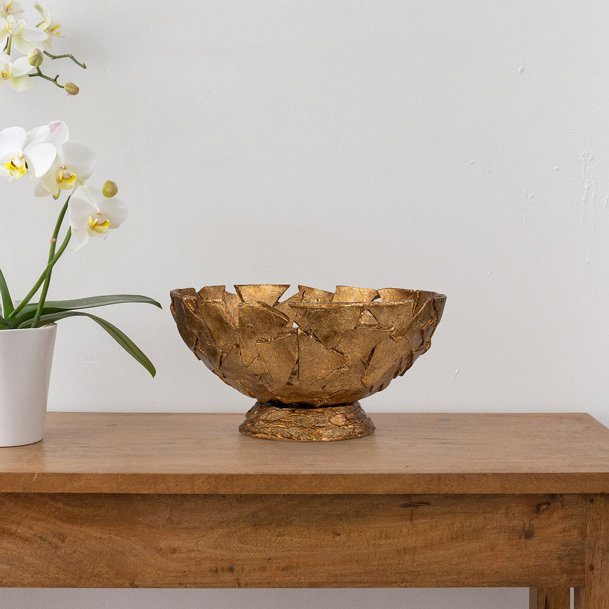 Gilded Nola Mosaic Luxe dekorativní mísa velká zlatá