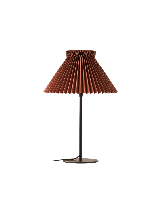 Le Klint 334T stolní lampa čokoládová papír 19 cm