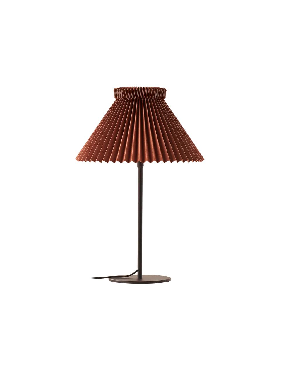 Le Klint 334T stolní lampa čokoládová papír 19 cm