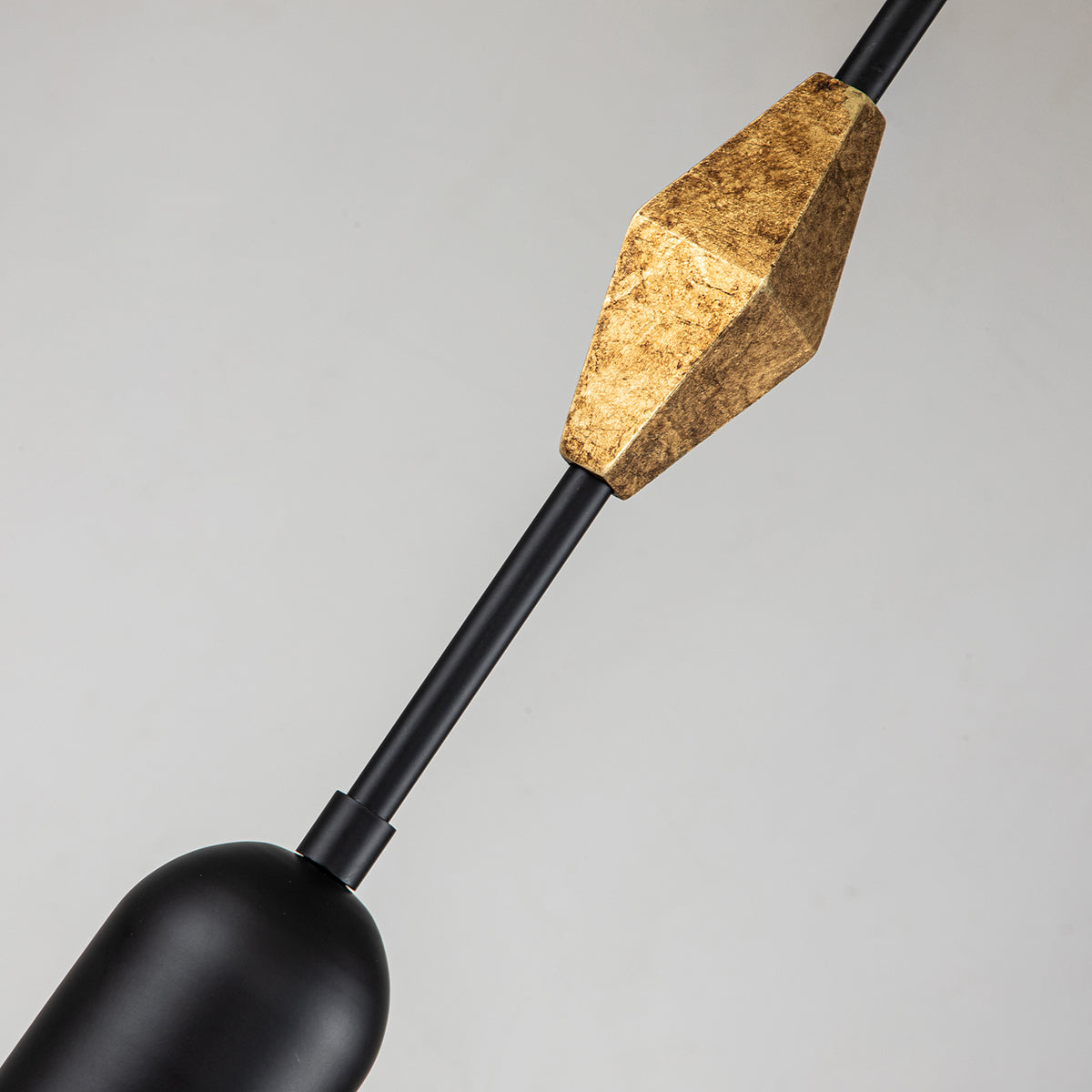 Gilded Nola Bijou Small závěsné svítidlo černá