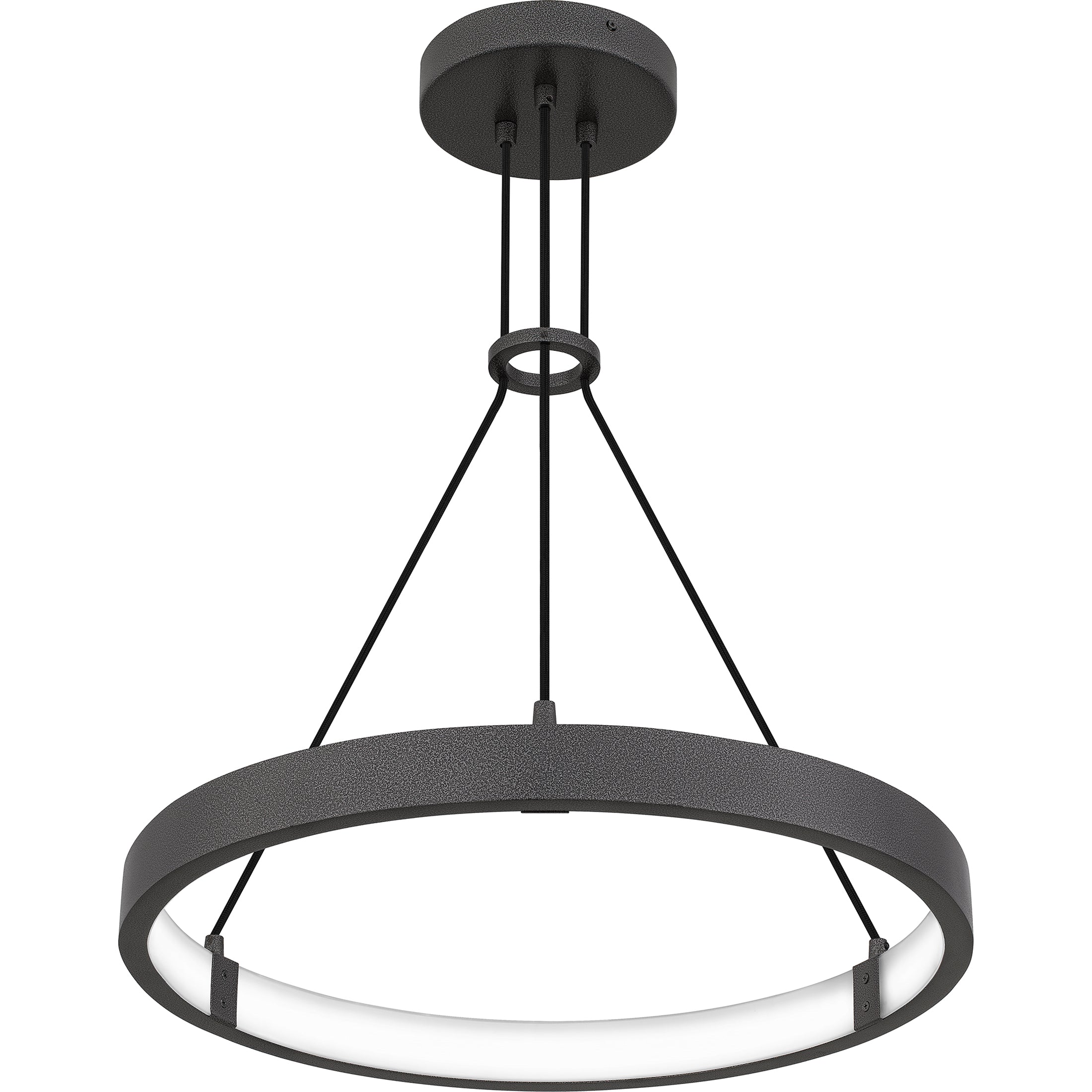 Quoizel Drury závěsné svítidlo Pewter LED