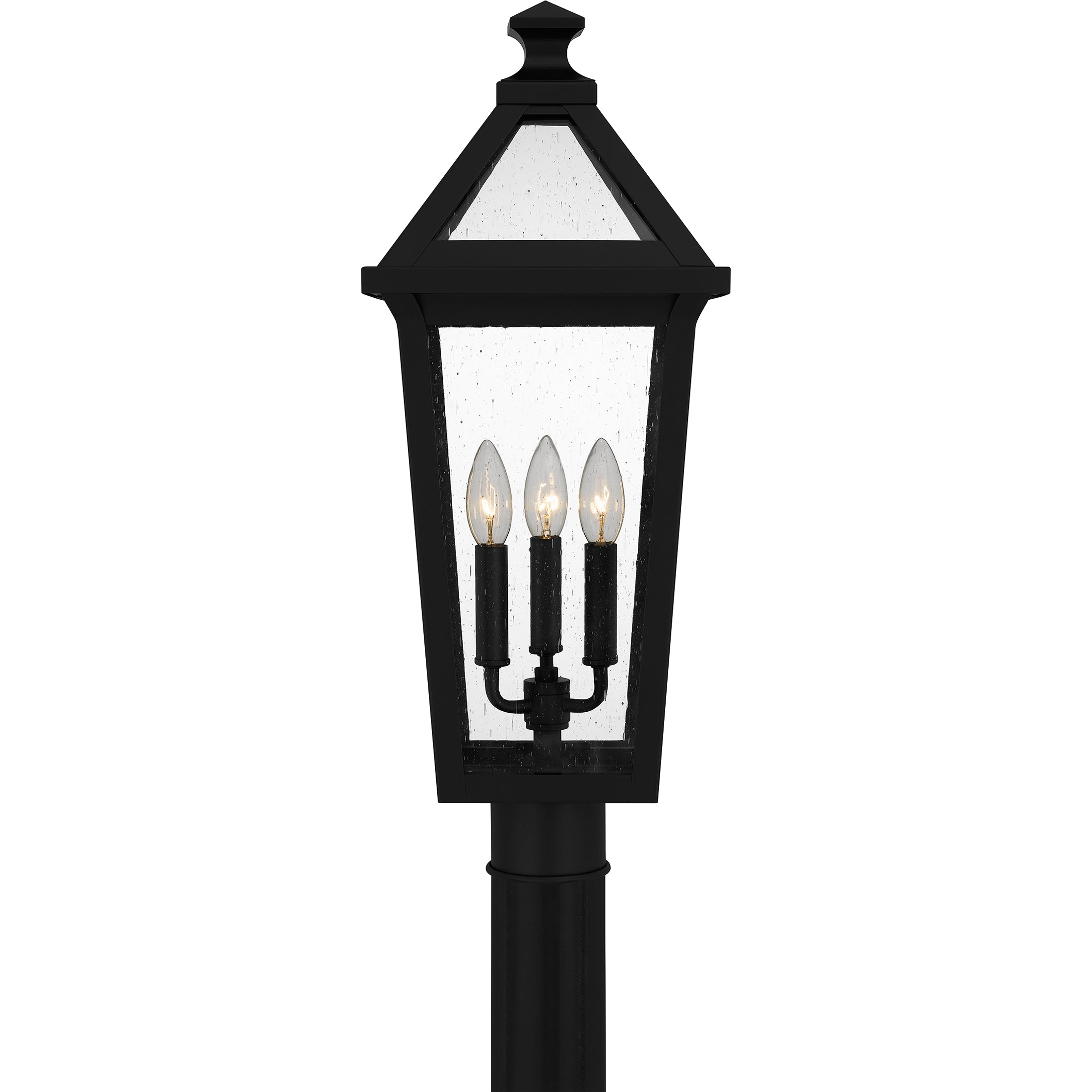 Quoizel Boulevard venkovní sloupová lampa Matte Black