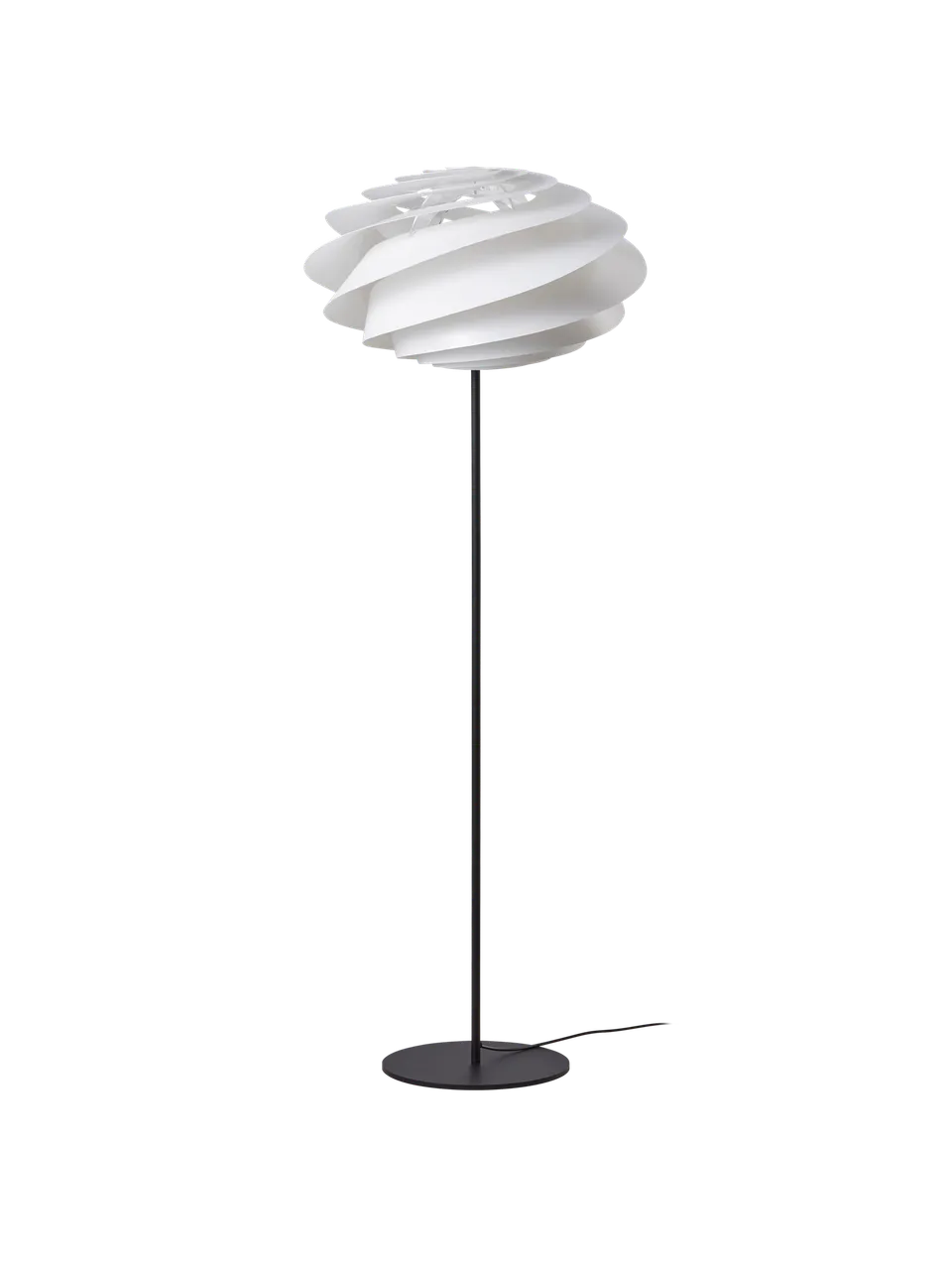 Le Klint Swirl 331 stojací lampa transparentní