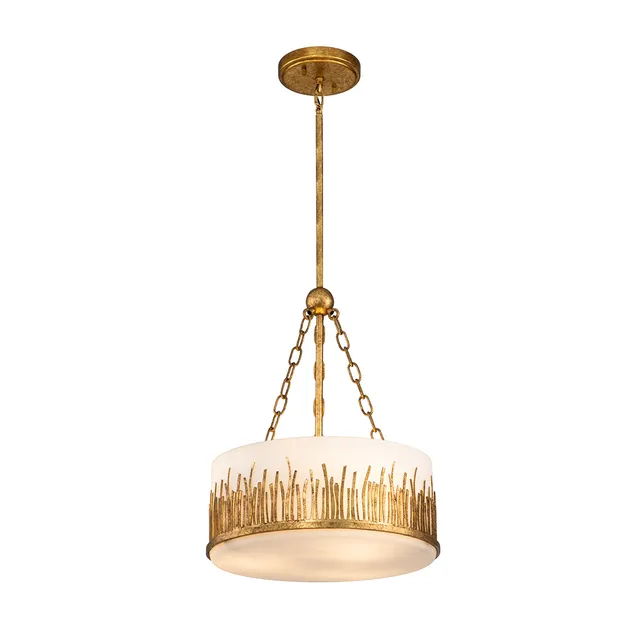 Gilded Nola Sawgrass závěsné svítidlo zlatá M