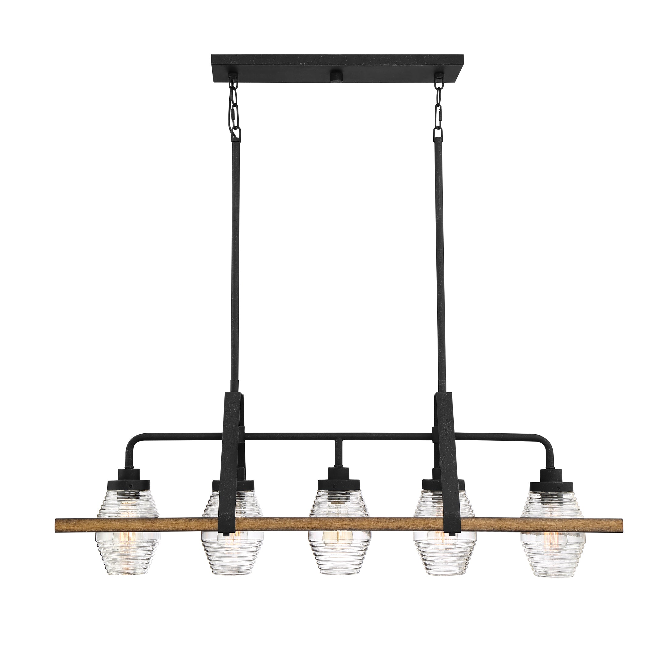 Quoizel Guilford Island Light lustr grey ash lineární