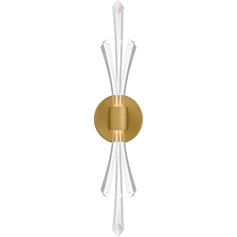 Quoizel Cecily Wall Sconce nástěnné svítidlo zlatá