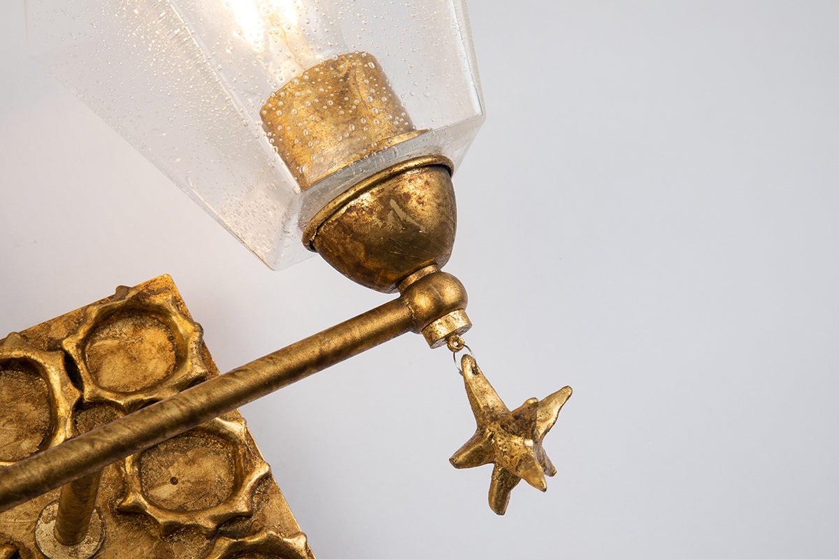 Gilded Nola Star koupelnové svítídlo 2 světla
