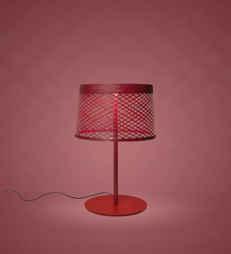 Foscarini Twiggy Grid Outdoor stolní lampa pletená